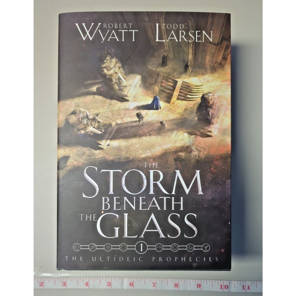 **SIGNED** The Storm Beneath the Glass – The Ultideic Prophecies (Hardcover)